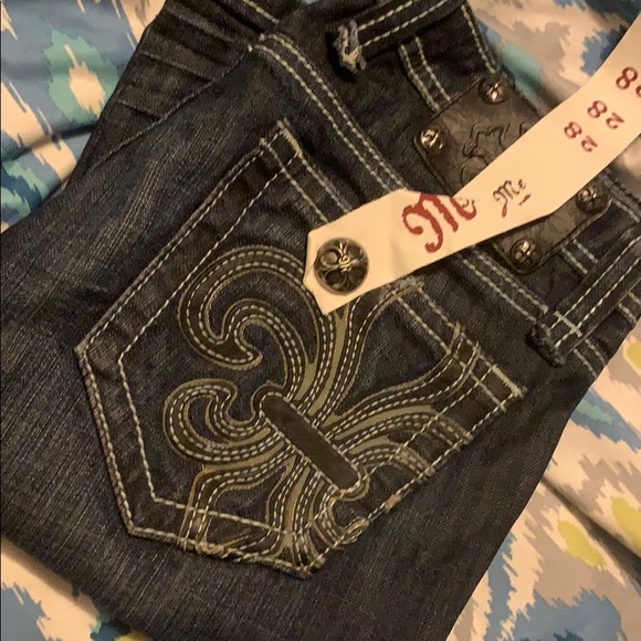 Miss Me New Dark Fade Jeans - Picture 1 of 3